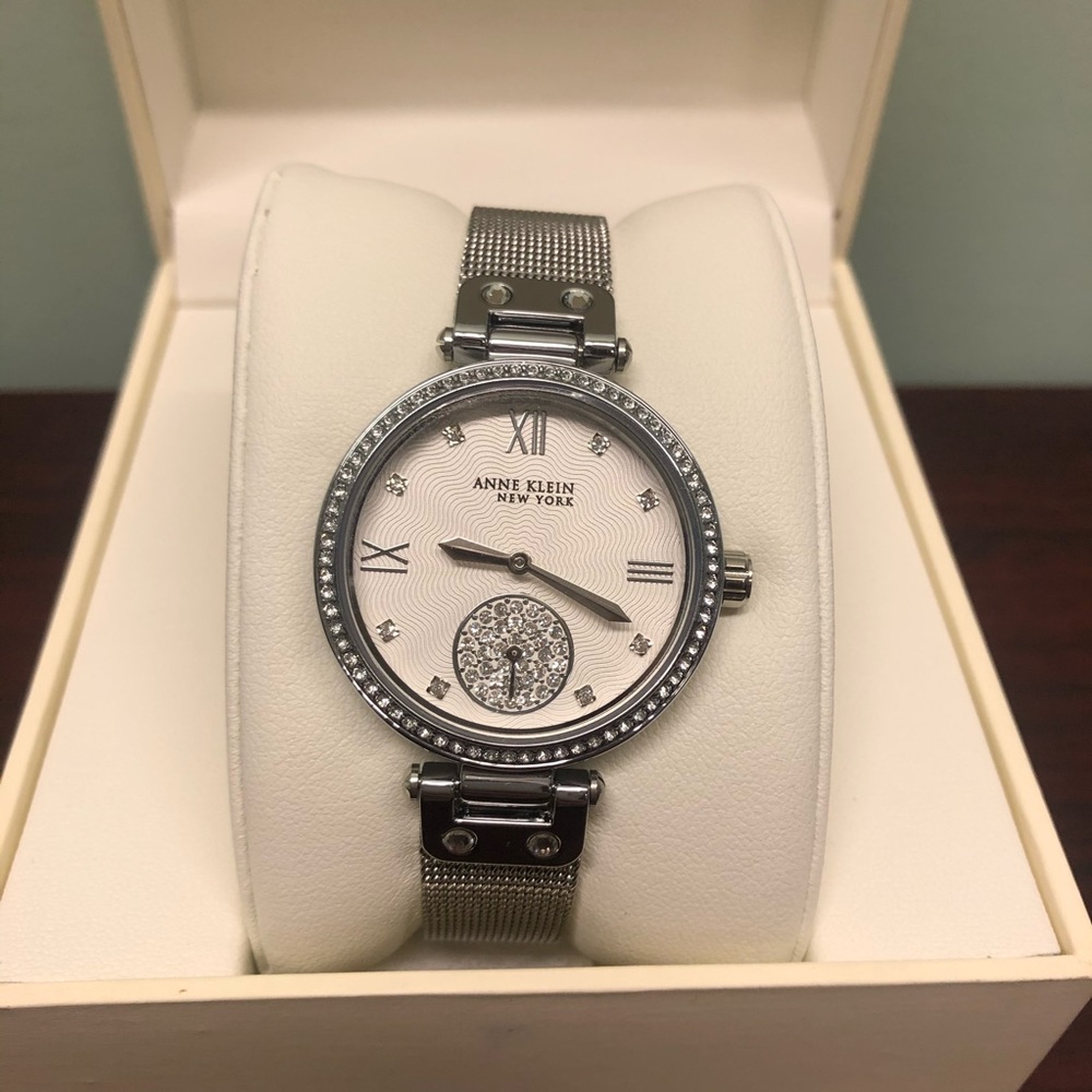 Anne Klein Swarovski Crystal Watch (PM285)